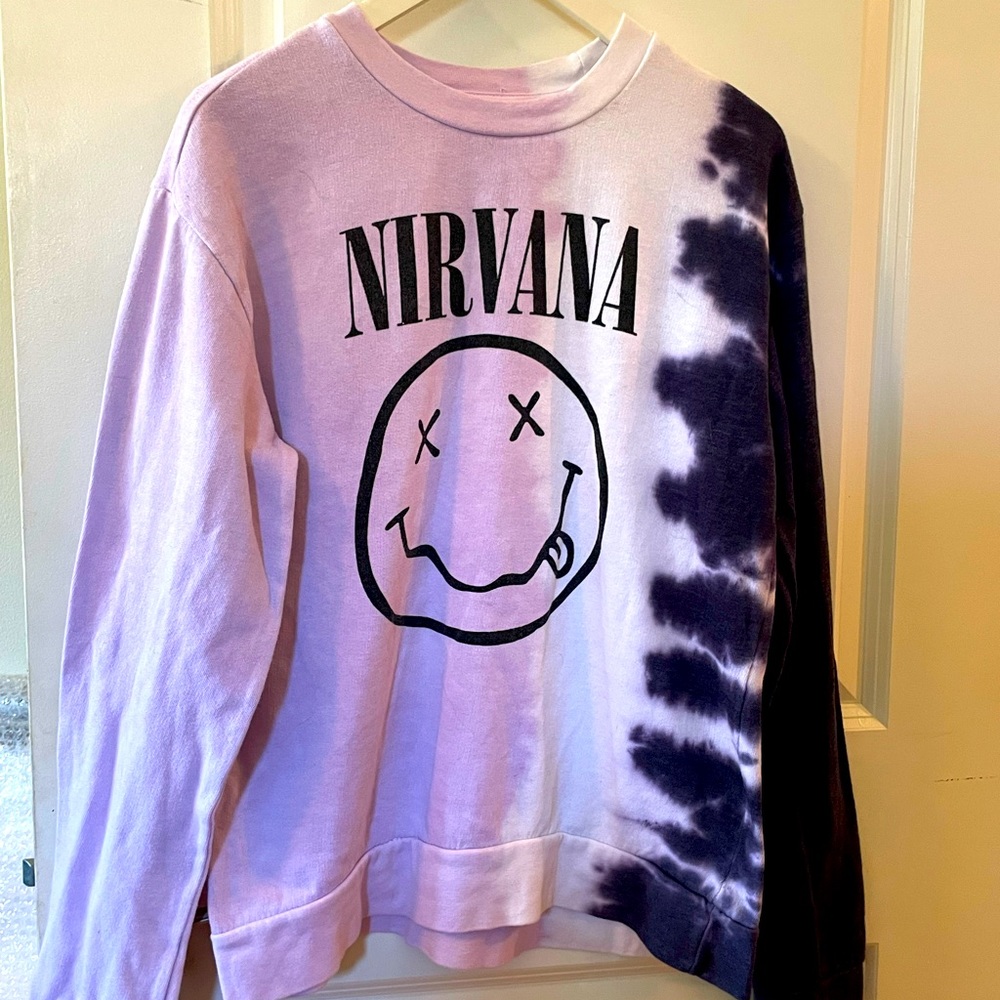 Nirvana sweatshirt that is very comfortable and stylish